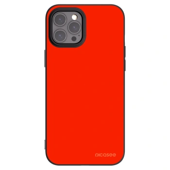 Picasee crna silikonska maskica za Apple iPhone 12 Pro Max - Maranello Red
