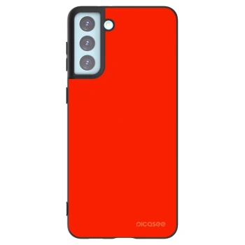 Picasee crna silikonska maskica za Samsung Galaxy S21+ 5G G996F - Maranello Red