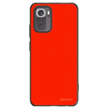 Picasee crna silikonska maskica za Xiaomi Redmi Note 10 - Maranello Red