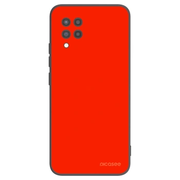 Picasee crna silikonska maskica za Samsung Galaxy A42 A426B - Maranello Red