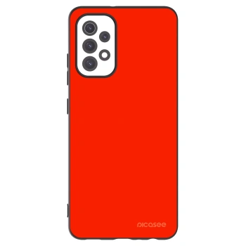 Picasee crna silikonska maskica za Samsung Galaxy A32 5G A326B - Maranello Red