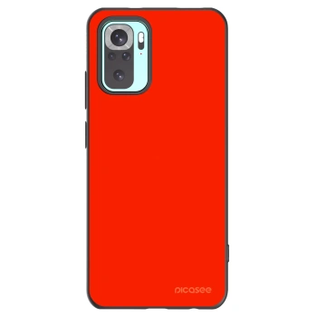 Picasee crna silikonska maskica za Xiaomi Redmi Note 10 Pro - Maranello Red