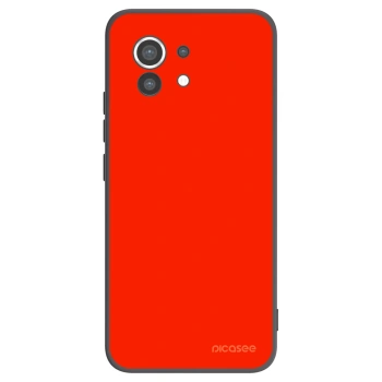 Picasee crna silikonska maskica za Xiaomi Mi 11 - Maranello Red