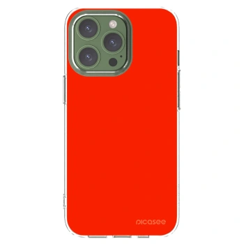 Picasee silikonska prozirna maskica za Apple iPhone 13 Pro - Maranello Red