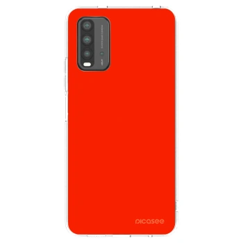 Picasee silikonska prozirna maskica za Xiaomi Redmi 9T - Maranello Red