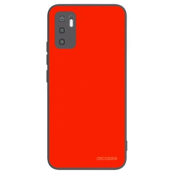 Picasee crna silikonska maskica za Xiaomi Redmi Note 10 5G - Maranello Red