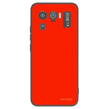 Picasee crna silikonska maskica za Xiaomi Mi 11 Ultra - Maranello Red