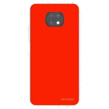 Picasee silikonska prozirna maskica za Xiaomi Redmi Note 9T - Maranello Red