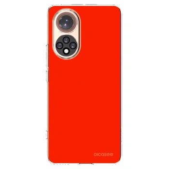 Picasee silikonska prozirna maskica za Honor 50 5G - Maranello Red