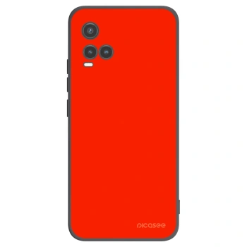 Picasee crna silikonska maskica za Vivo Y33s - Maranello Red
