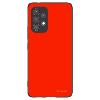 Picasee crna silikonska maskica za Samsung Galaxy A53 5G A536 - Maranello Red