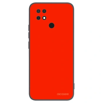 Picasee crna silikonska maskica za Xiaomi Redmi 10C - Maranello Red