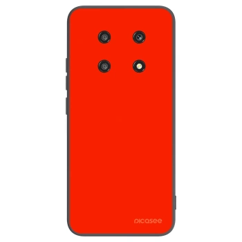 Picasee crna silikonska maskica za Honor Magic4 Lite 5G - Maranello Red
