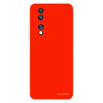 Picasee silikonska prozirna maskica za Honor 70 - Maranello Red