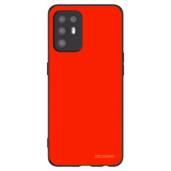 Picasee crna silikonska maskica za OPPO A94 5G - Maranello Red