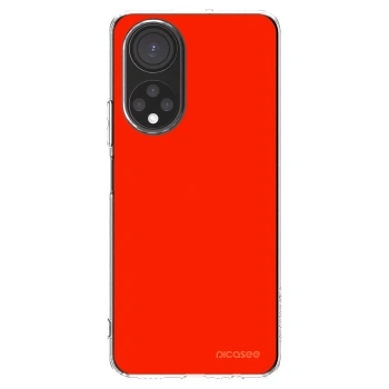 Picasee silikonska prozirna maskica za Honor X7 - Maranello Red