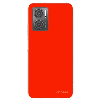 Picasee silikonska prozirna maskica za Xiaomi Redmi 10 5G - Maranello Red