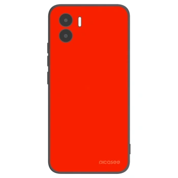 Picasee crna silikonska maskica za Xiaomi Redmi A1 - Maranello Red