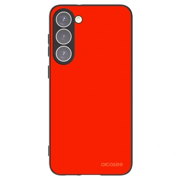 Picasee crna silikonska maskica za Samsung Galaxy S23+ 5G - Maranello Red