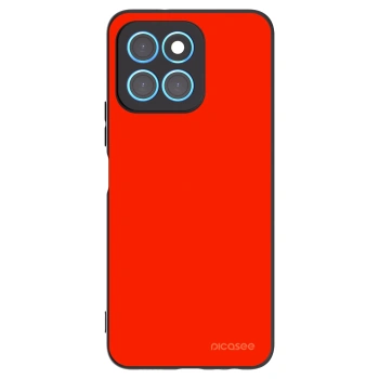 Picasee crna silikonska maskica za Honor X8 5G - Maranello Red