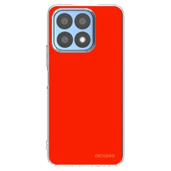 Picasee silikonska prozirna maskica za Honor X8a - Maranello Red