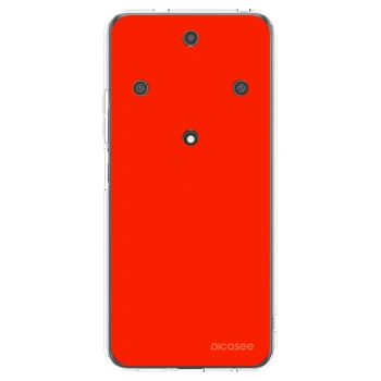 Picasee silikonska prozirna maskica za Honor Magic5 Lite 5G - Maranello Red