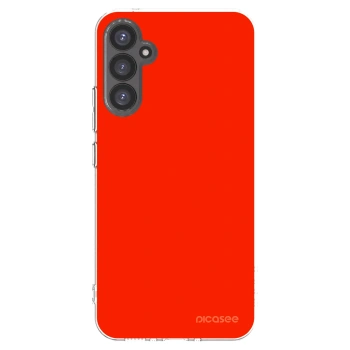 Picasee silikonska prozirna maskica za Samsung Galaxy A34 5G A346B - Maranello Red