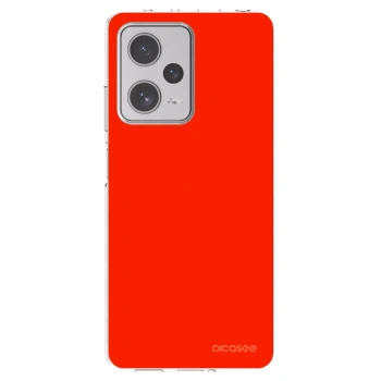 Picasee silikonska prozirna maskica za Xiaomi Redmi Note 12 Pro+ 5G - Maranello Red