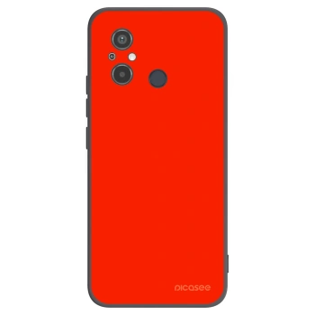 Picasee crna silikonska maskica za Xiaomi Redmi 12C - Maranello Red