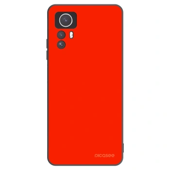 Picasee crna silikonska maskica za Xiaomi Redmi Note 12S - Maranello Red