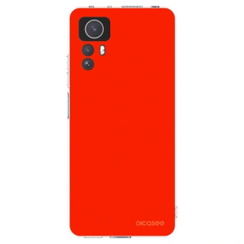 Picasee silikonska prozirna maskica za Xiaomi Redmi Note 12S - Maranello Red