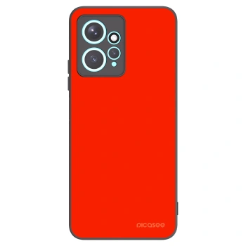 Picasee crna silikonska maskica za Xiaomi Redmi Note 12 4G - Maranello Red