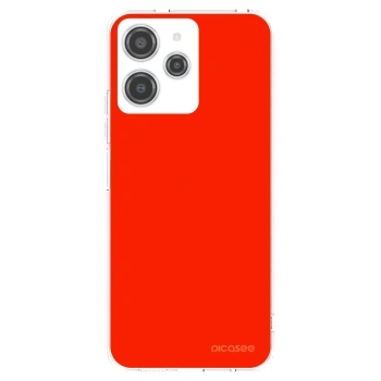 Picasee silikonska prozirna maskica za Xiaomi Redmi 12 4G - Maranello Red