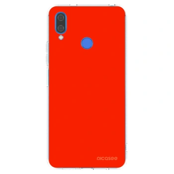 Picasee silikonska prozirna maskica za Huawei Nova 3i - Maranello Red