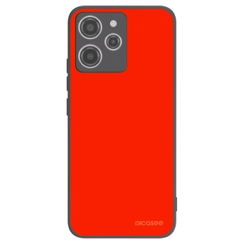 Picasee crna silikonska maskica za Xiaomi Redmi 12 4G - Maranello Red