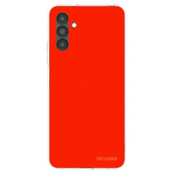 Picasee silikonska prozirna maskica za Samsung Galaxy A04s A047F - Maranello Red