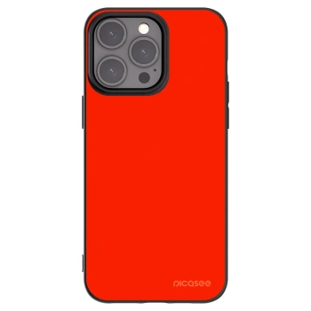 Picasee crna silikonska maskica za Apple iPhone 15 Pro Max - Maranello Red
