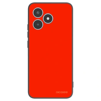 Picasee crna silikonska maskica za Realme C53 - Maranello Red