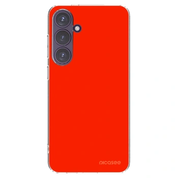 Picasee silikonska prozirna maskica za Samsung Galaxy S24+ S926B 5G - Maranello Red