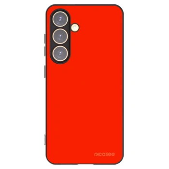 Picasee crna silikonska maskica za Samsung Galaxy S24 S921B 5G - Maranello Red
