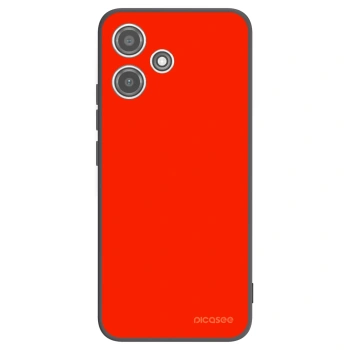 Picasee crna silikonska maskica za Xiaomi Redmi 12 5G - Maranello Red