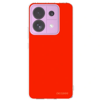 Picasee silikonska prozirna maskica za Xiaomi Redmi Note 13 Pro 5G - Maranello Red