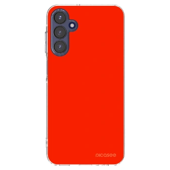 Picasee silikonska prozirna maskica za Samsung Galaxy A15 A155F 4G - Maranello Red