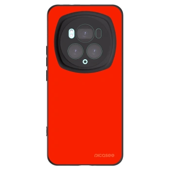 Picasee crna silikonska maskica za Honor Magic6 Pro - Maranello Red