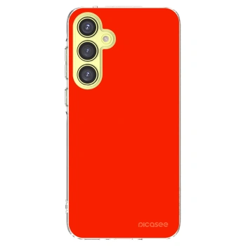 Picasee silikonska prozirna maskica za Samsung Galaxy A35 5G A356B - Maranello Red
