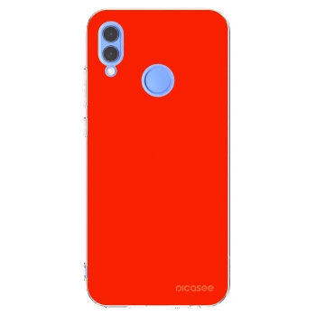 Picasee silikonska prozirna maskica za Honor 10 Lite - Maranello Red