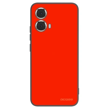 Picasee crna silikonska maskica za Motorola Moto G85 - Maranello Red