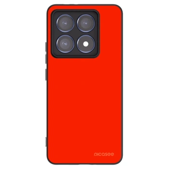 Picasee crna silikonska maskica za Xiaomi 14T Pro - Maranello Red