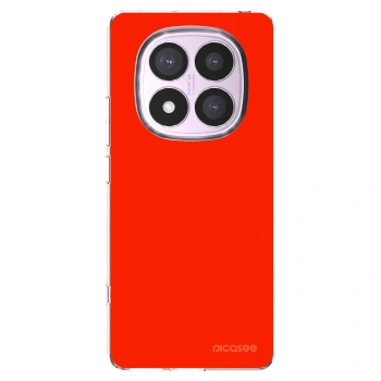 Picasee silikonska prozirna maskica za Xiaomi Redmi Note 14 Pro 5G - Maranello Red