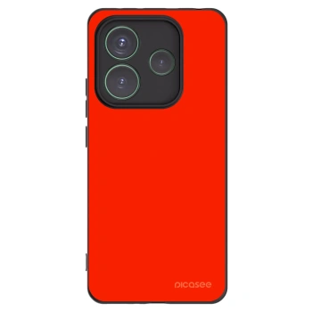 Picasee crna silikonska maskica za Xiaomi Redmi Note 14 5G - Maranello Red